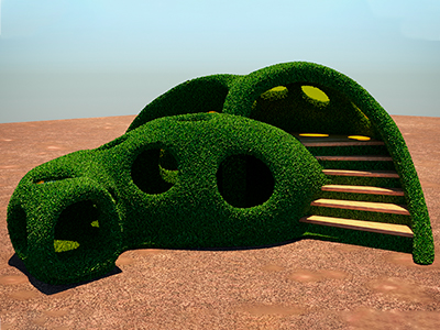 Топиари Лабиринт №1 - газон Eco