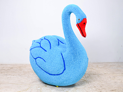 Топиари лебедь Акку - газон Eco