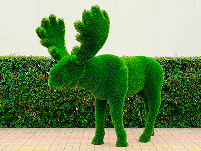 Топиари лось Гарольд - газон Deluxe