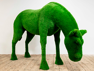 Топиари лошадь Шармэль - газон Premium