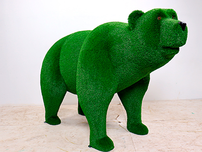 Топиари медведь Бачо - газон Eco