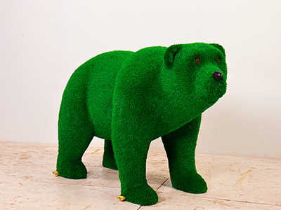 Топиари медведь Муни - газон Eco