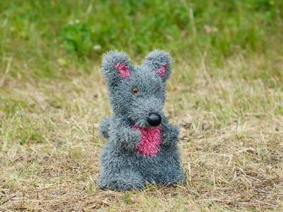 Топиари мышка Лока - газон Ecо