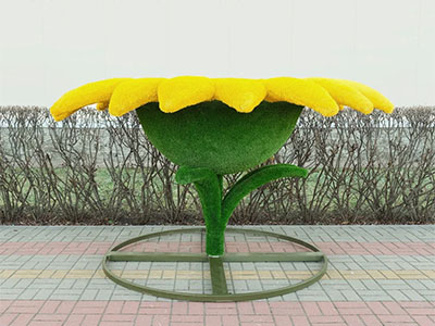 Топиари подсолнух - газон Eco