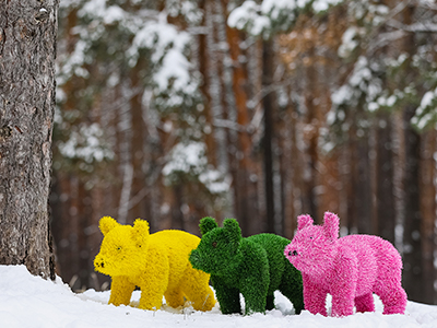 Топиари поросенок Грин - газон Eco