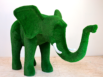 Топиари слон Бонн - газон Eco