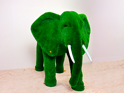 Топиари слон Ларго - газон Deluxe