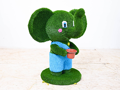 Топиари Слоник с кашпо - газон Eco