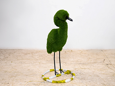 Топиари цапля - газон Deluxe