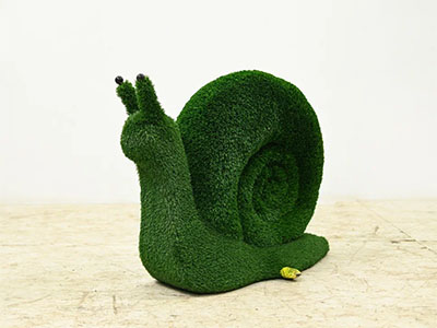 Топиари улитка садовая, h=70 - газон Deluxe Green