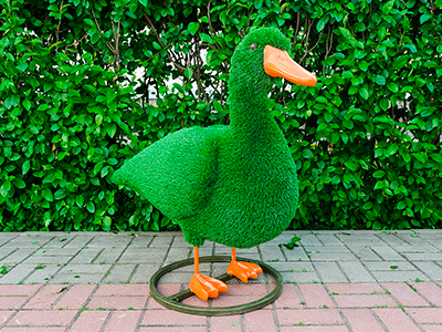 Топиари утка Кряша - газон Eco