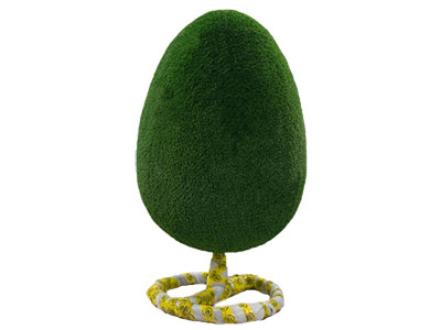 Топиари яйцо пасхальное, h=120см - газон Eco