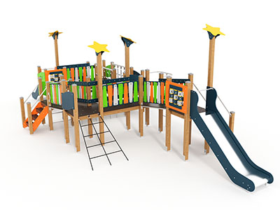 Уличный комплекс Яркая звездочка 2