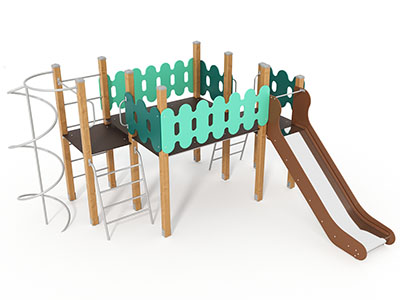 Уличный комплекс Яркая звездочка 4