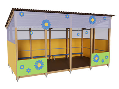 Веранда «Цветочная сказка 1»