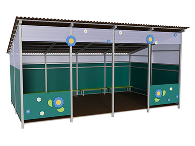 Веранда «Цветочная сказка»