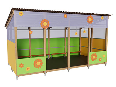 Веранда «Цветочный шатер 1»