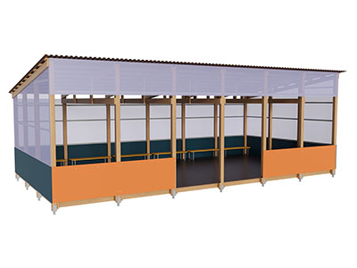 Веранда «Уголок гармонии»