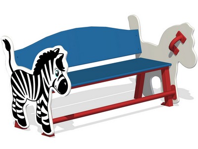 Лавочка детская Полосатый скромник