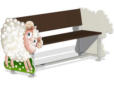 Лавочка детская Кудряшка Долли