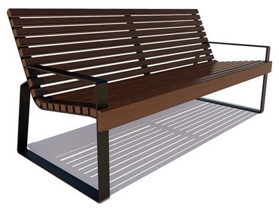 Парковая скамейка Белгород, Лиственница