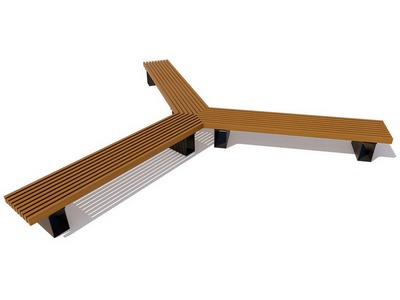 Парковая скамейка Луч БС-3