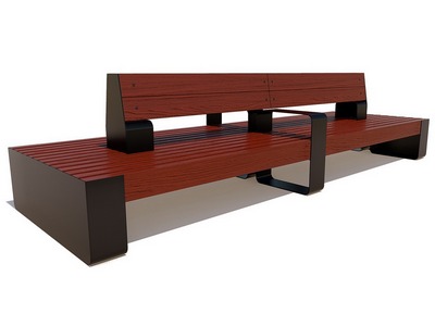 Парковая скамейка Островная