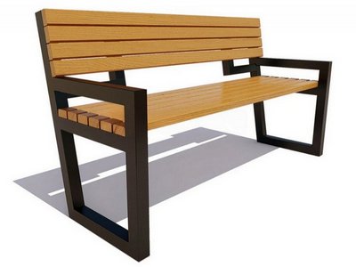 Скамейка уличная Муром, Сосна