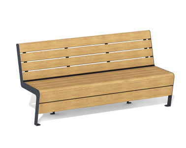 Скамья Угловатый изгиб