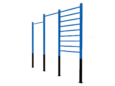 Шведская стенка и два турника