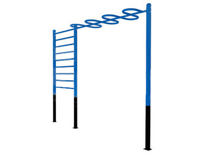 Шведская стенка и рукоход змейка