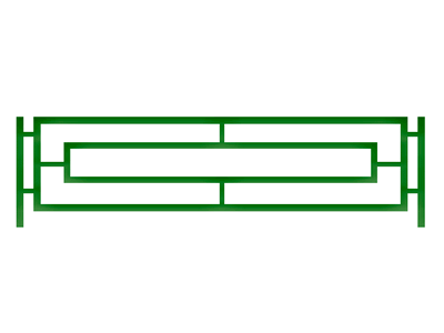 Металлическое ограждение  для газона