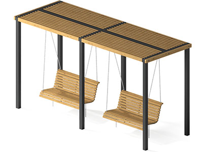 Парковые качели Ирида