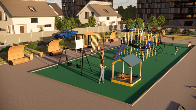 Детская спортивно-игровая площадка