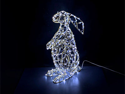 Световая фигура Зайчик №2