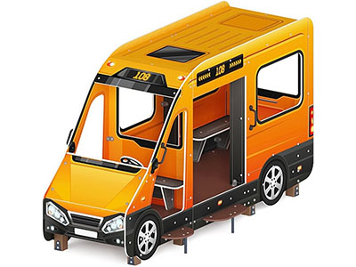 Беседка Желтая маршрутка