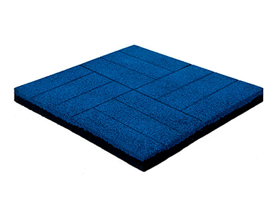 Резиновая плитка TORUDA Кирпич 500х500