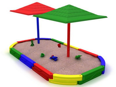 Песочница Колизей BL 2 (с зонтиками)