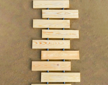 Деревянная дорожка Каскад Лиственница