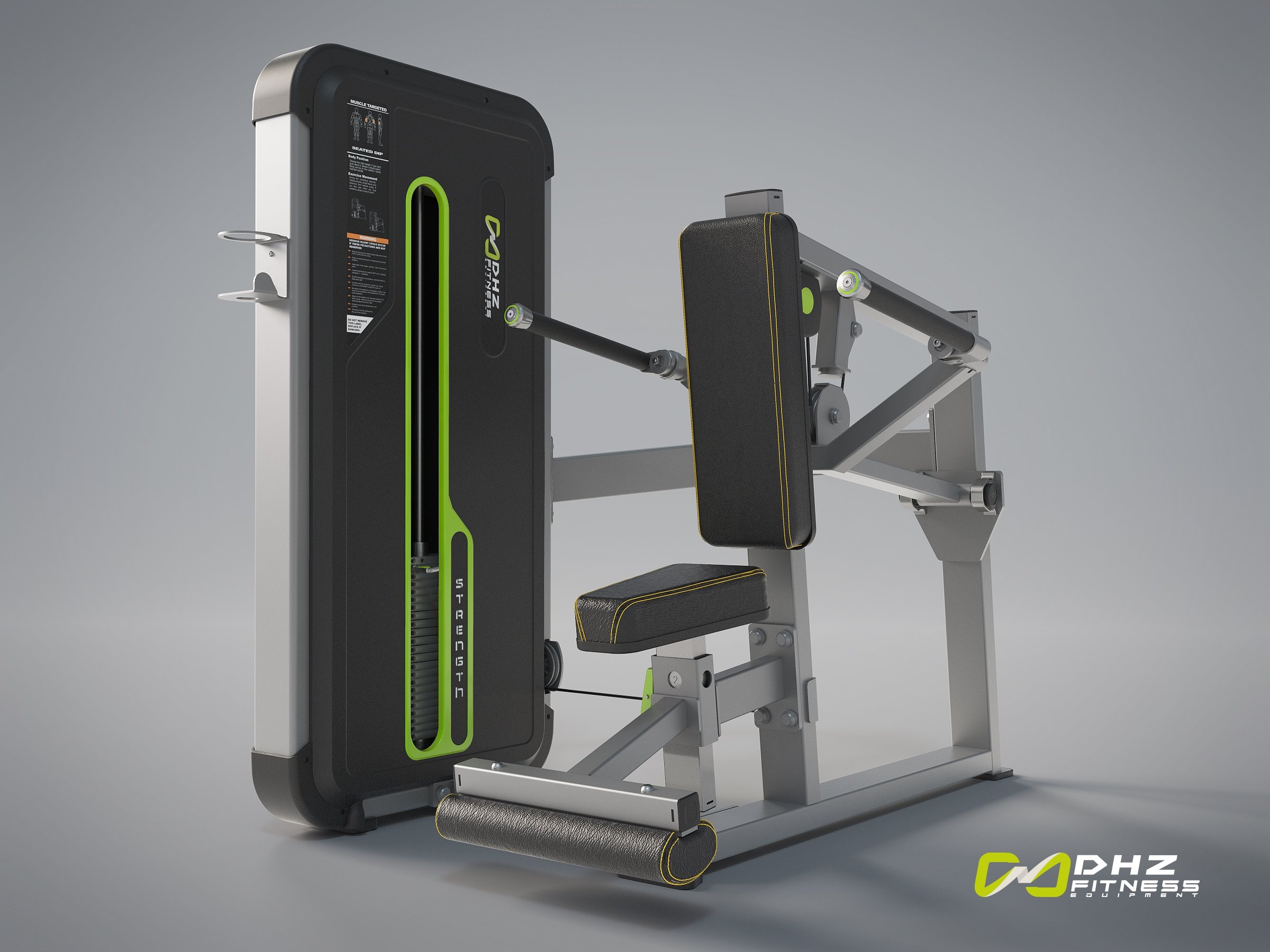 Трицепс-машина (Имитация отжиманий) A3026 - вид 5