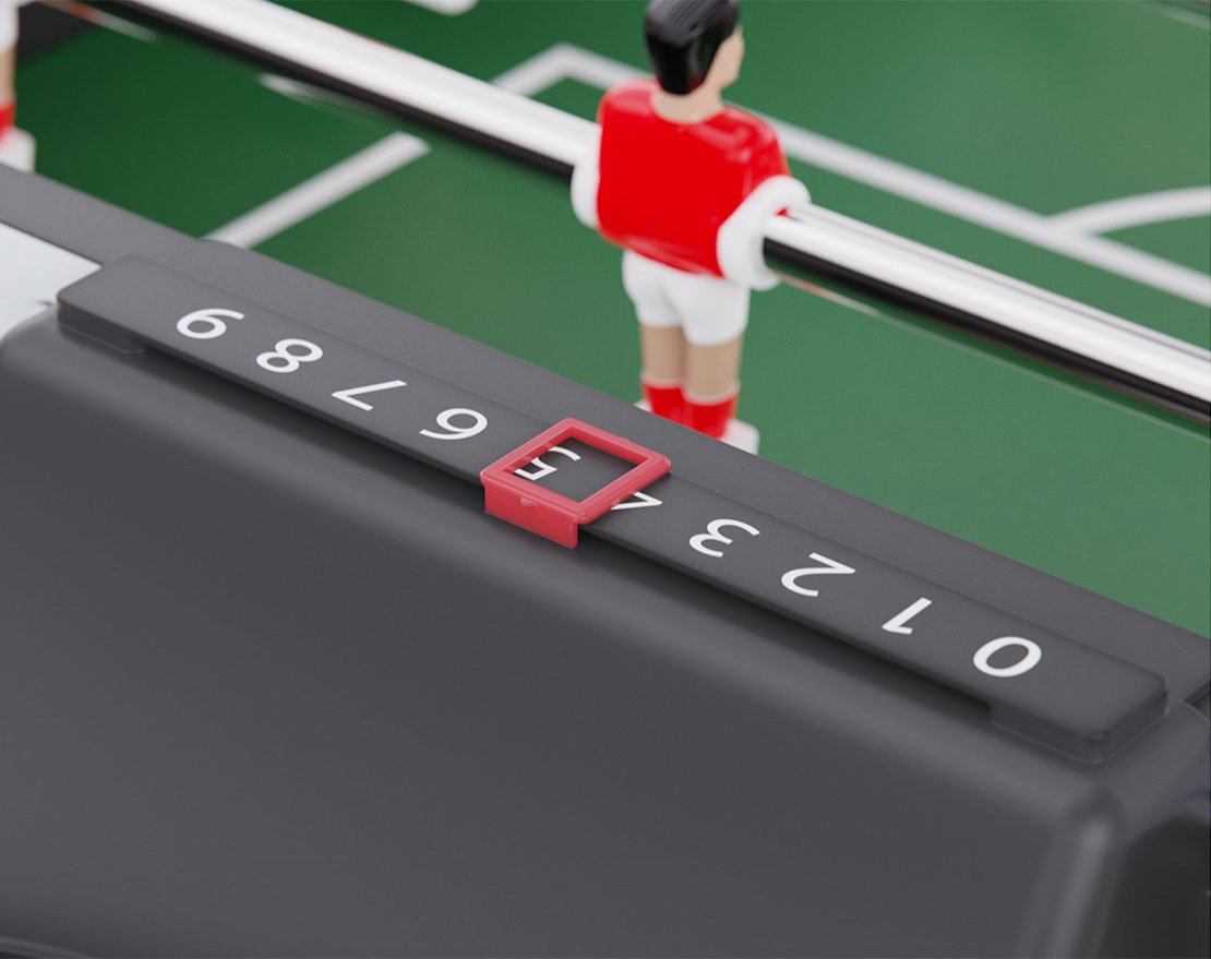 Игровой стол - футбол Athletic 49 124 x 60 см / складной - вид 3