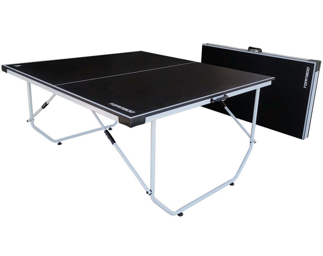 Теннисный стол DFC TORNADO Home Compact для помещения, черный, складной - вид 4