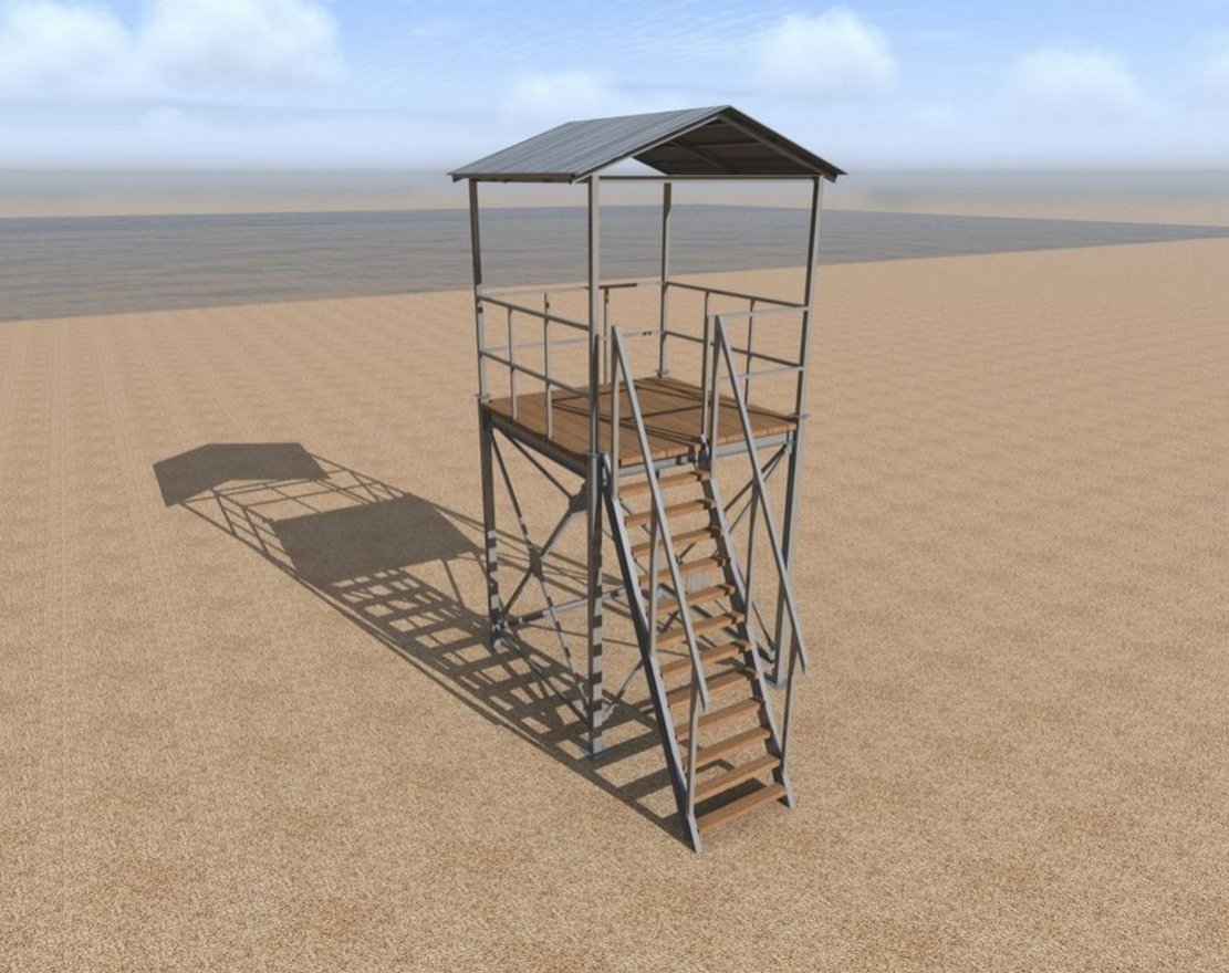 Спасательная вышка для пляжа - вид 2