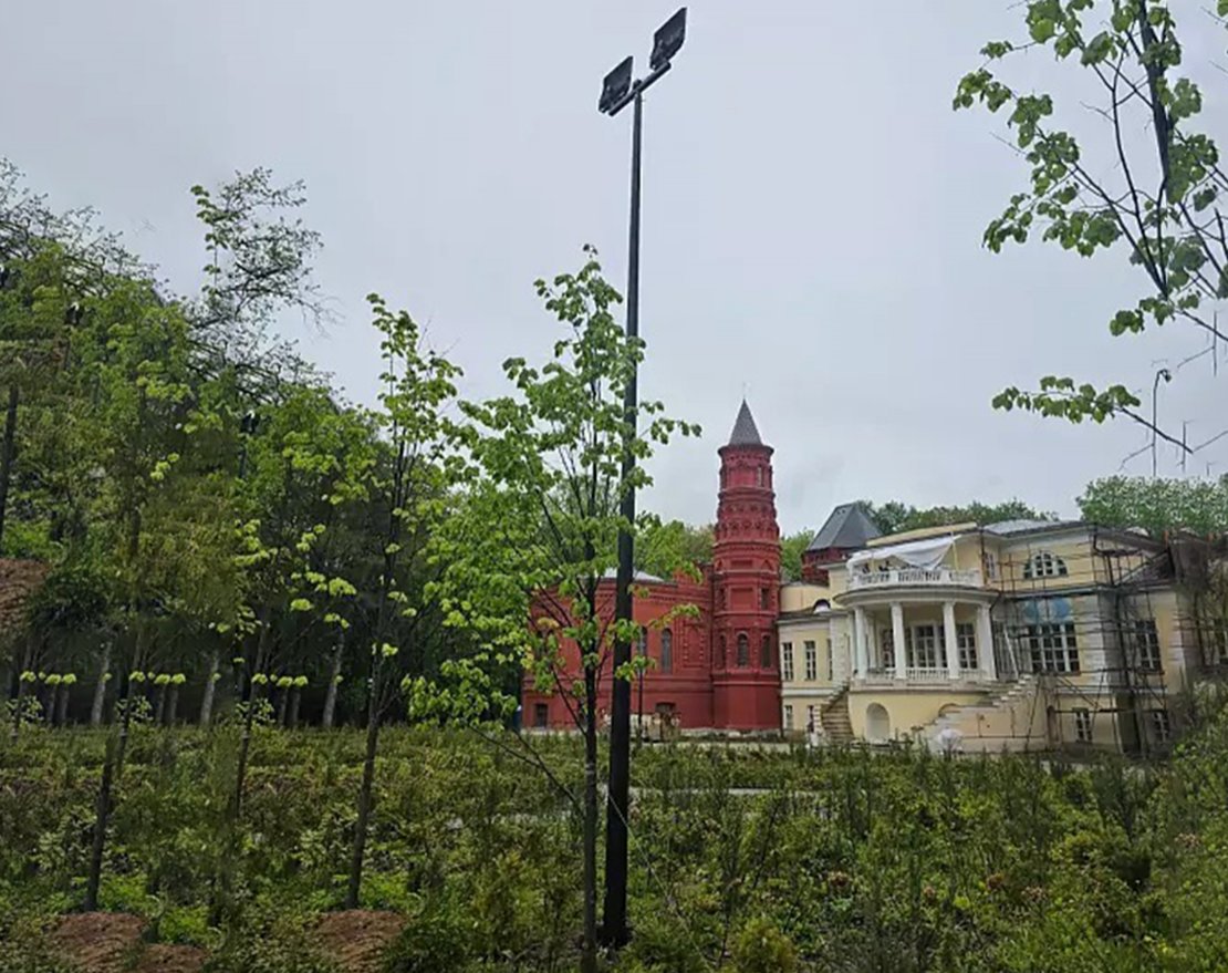 Опора освещения H=6 м, 108 мм - вид 2