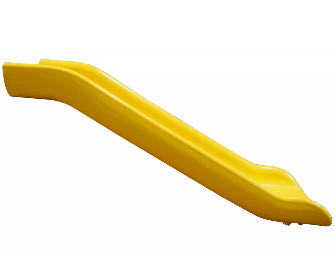 Пластиковая горка с прямым скатом с внешними габаритами 1128х2176х660 мм - вид 2