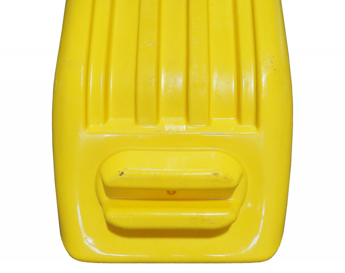 Пластиковая горка с прямым скатом с внешними габаритами 1128х2176х660 мм - вид 4