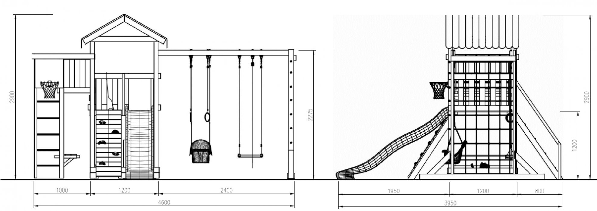 Детская игровая площадка Гарда 4 - вид 2