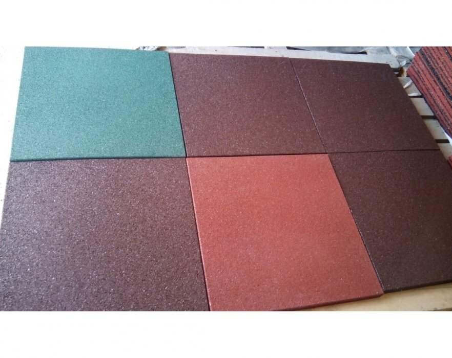 Резиновая плитка плитка 500x500 (10 мм) - вид 5