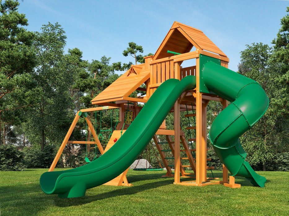 Детская игровая площадка Крепость Deluxe 3 - вид 3