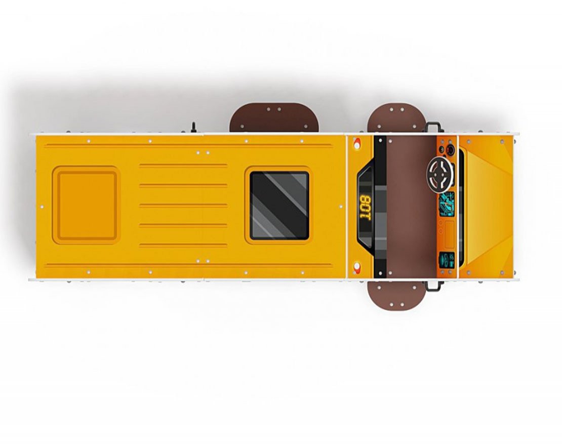 Беседка Желтая маршрутка - вид 2